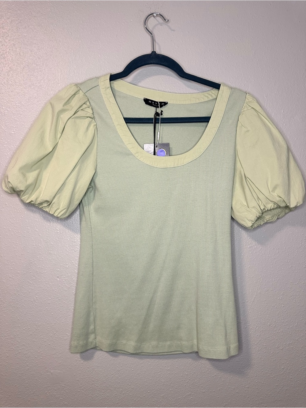 Maven West Puff Sleeve Top
